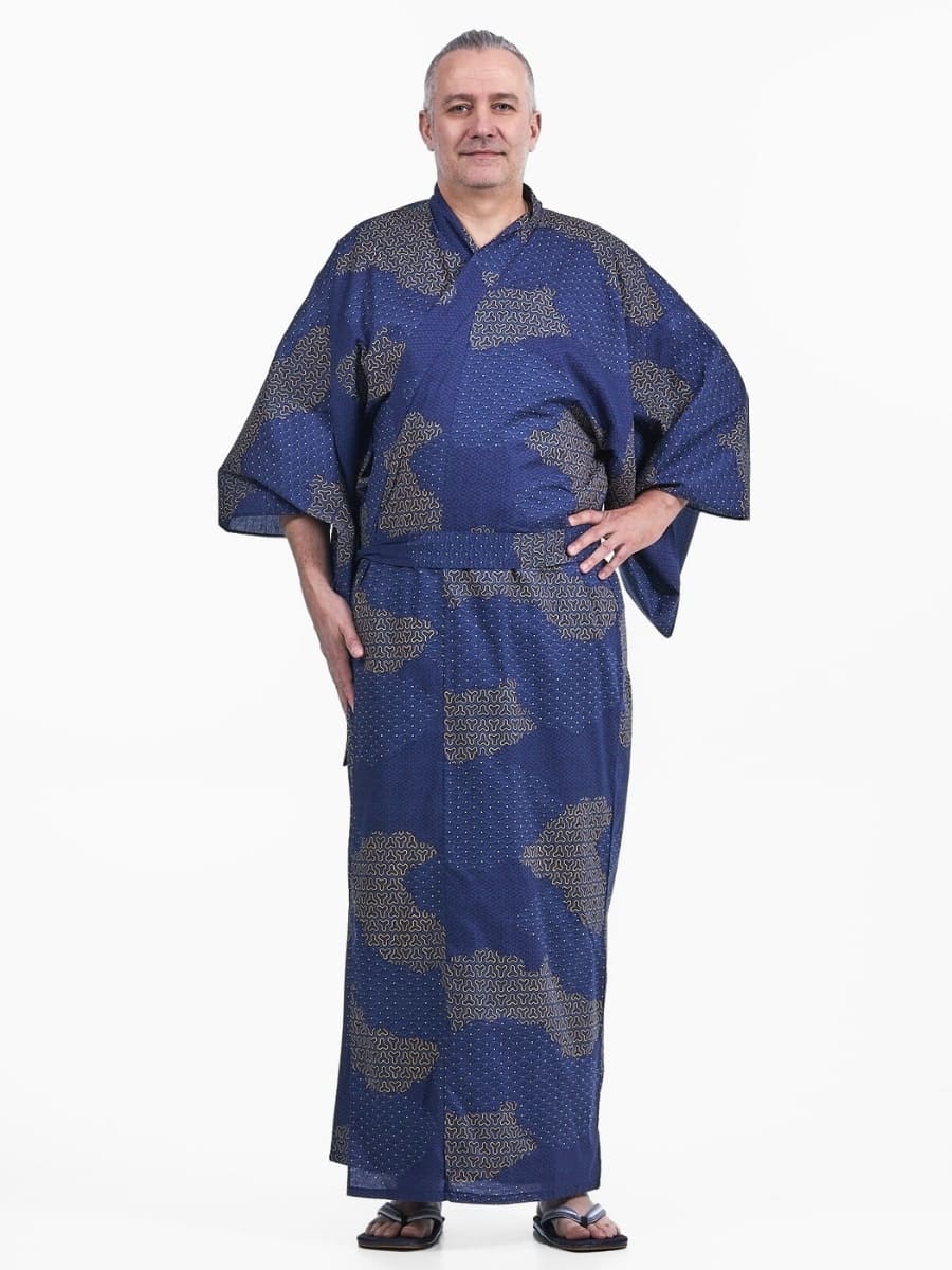 Męskie kimono Yukata marki Kumo S