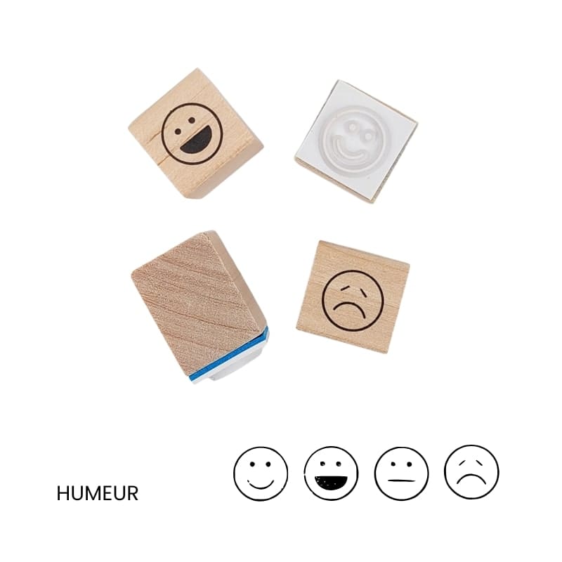 Mini japoński stempel Bullet Journal Nastrój