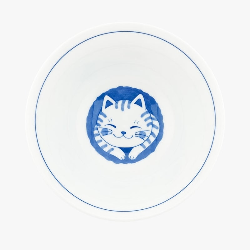 Miska japońska Neko Blue
