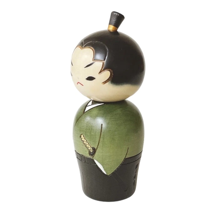 Młody samuraj Kokeshi