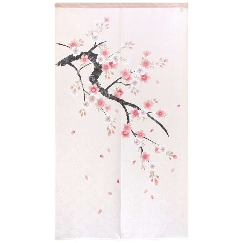 Noren Japanese Cherry Blossom 85 x 150 cm