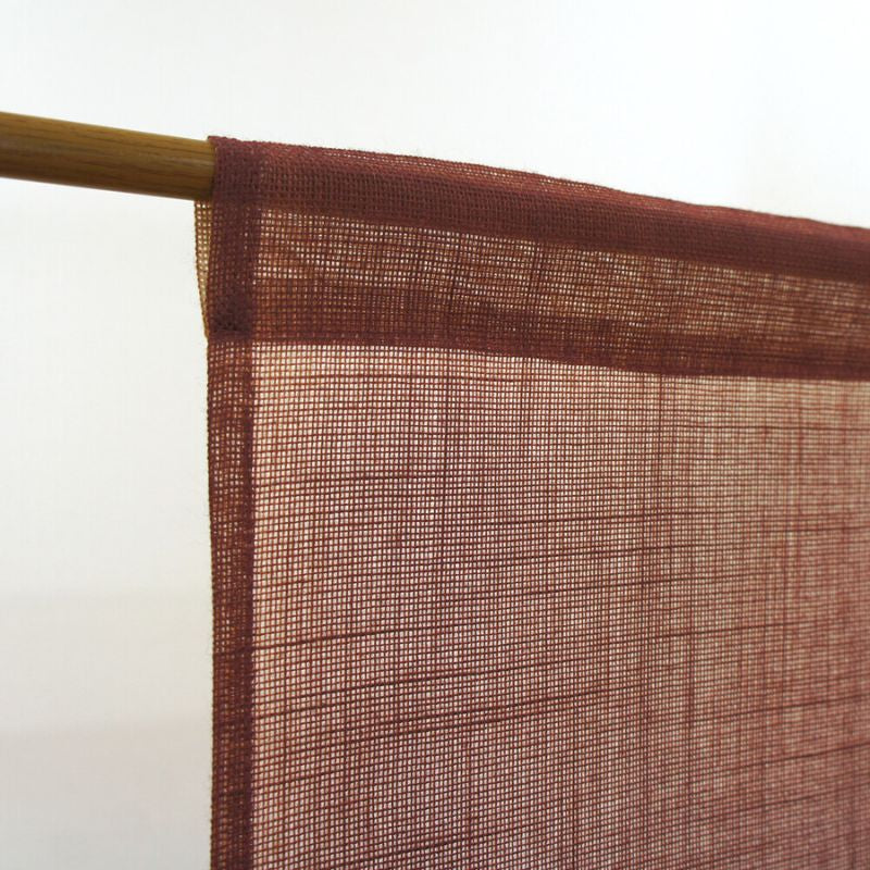 Noren Japanese Enso Brown 85 x 150 cm