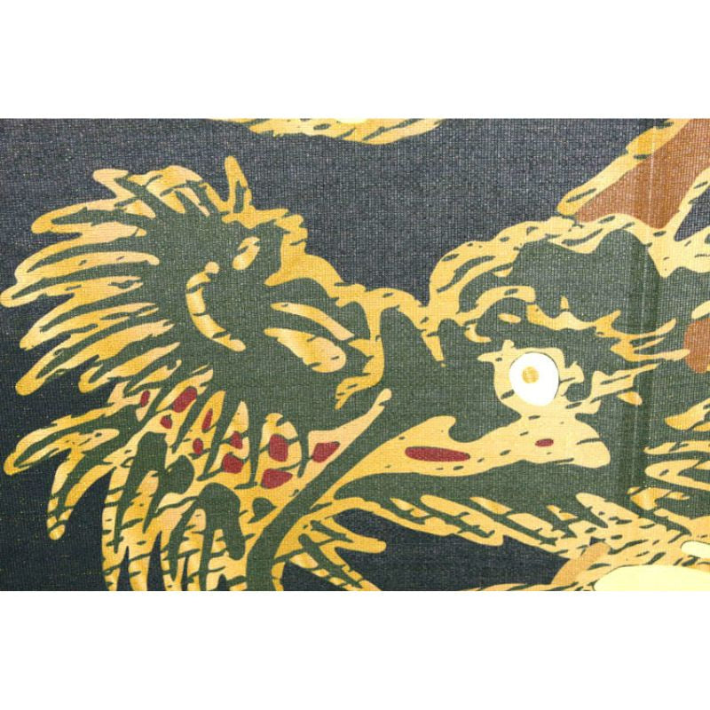 Noren Japanese Golden Dragon 85 x 150 cm
