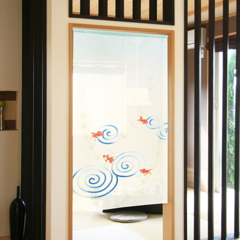 Noren Japanese Kingyo 85 x 150 cm