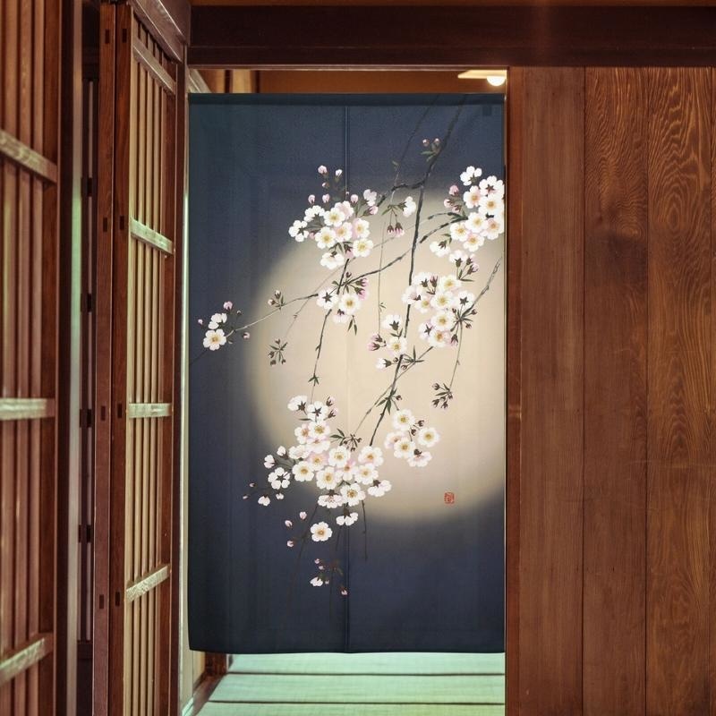 Noren Japanese Moonlight 85 x 150 cm