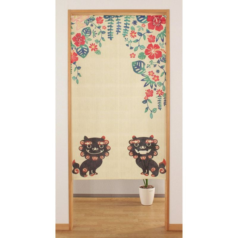 Noren Japanese Shisa 85 x 150 cm