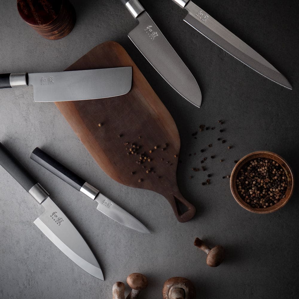 Nóż Nakiri Wasabi Black 16,5 cm