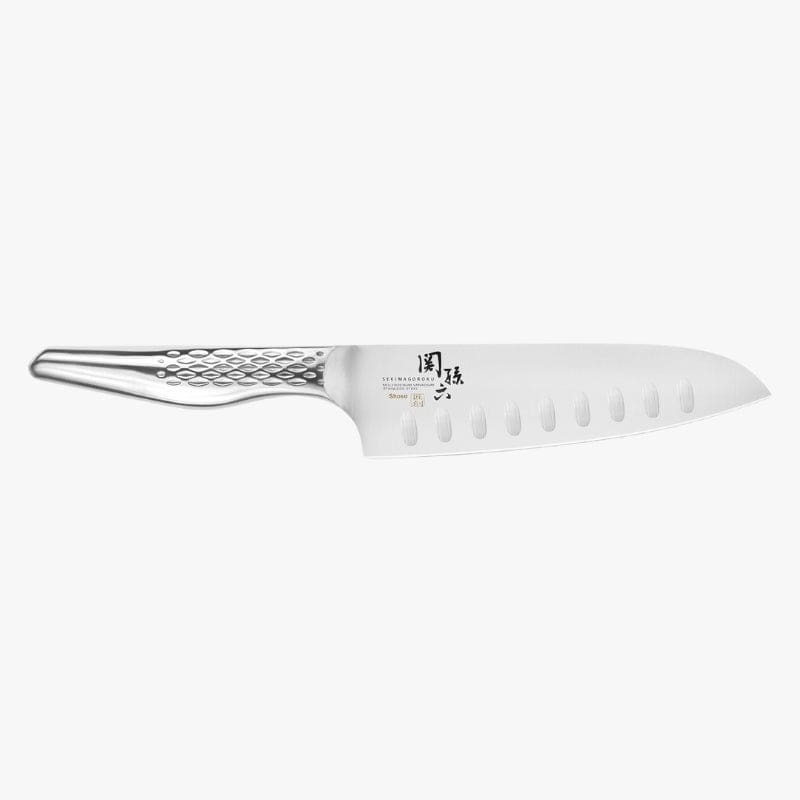 Nóż Seki Magoroku Shoso Santoku 16,5 cm