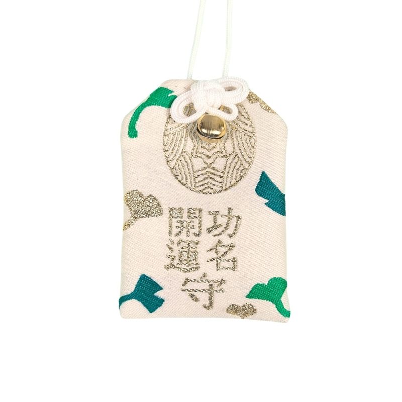 Omamori z motywem Liści Miłorzębu