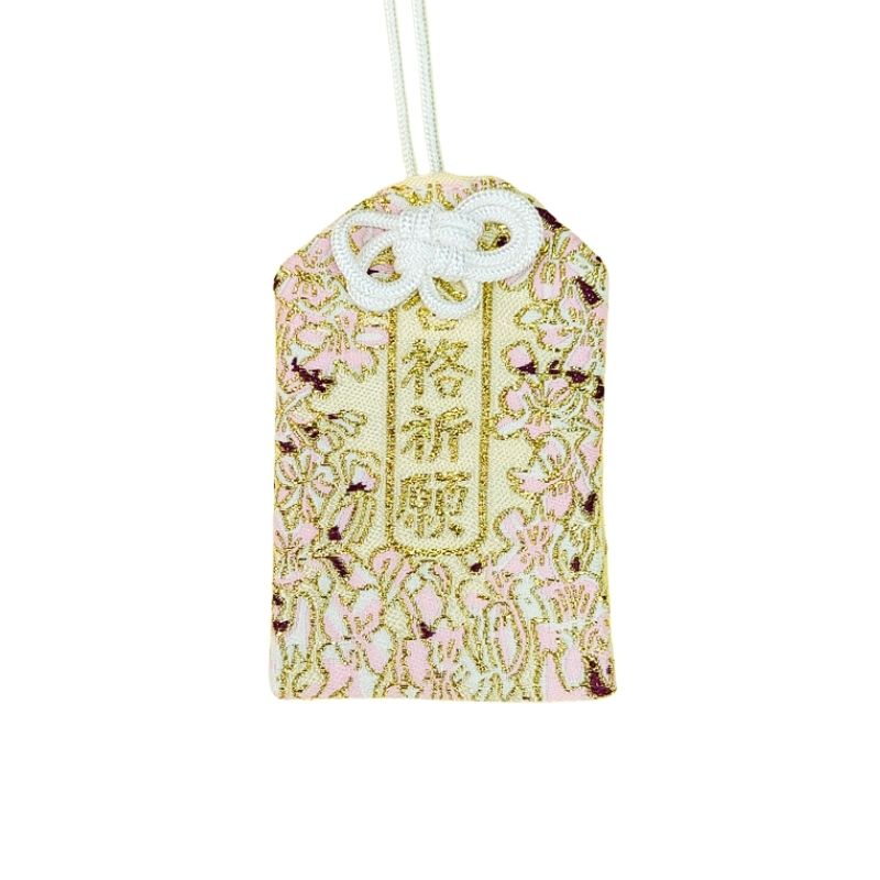 Omamori Złoty Japoński Talizman Ochronny