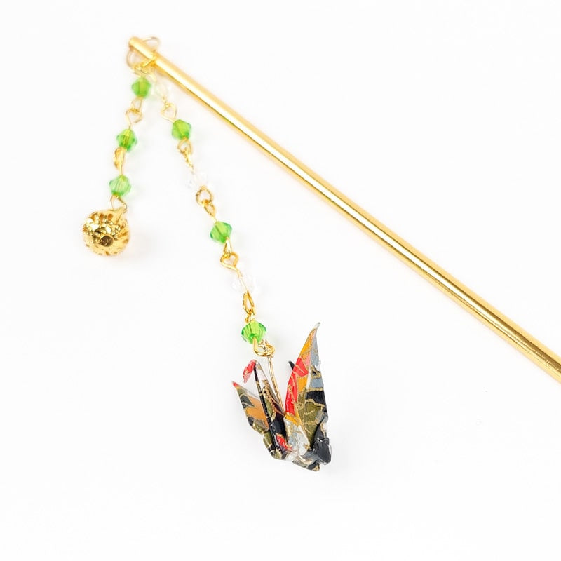 Origami Japanese Kanzashi Black