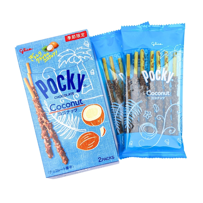 Paluszki Pocky Czekoladowo-Kokosowe
