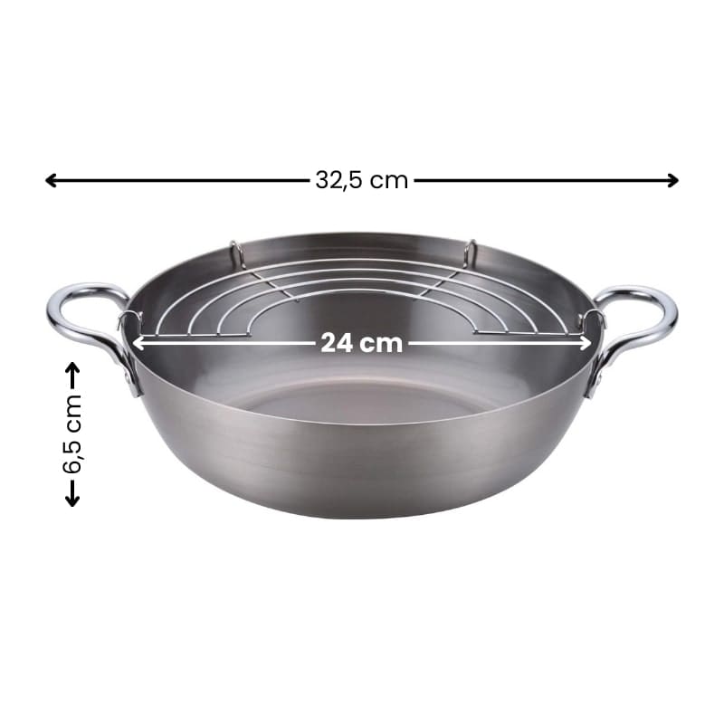 Patelnia do smażenia tempury 24 cm
