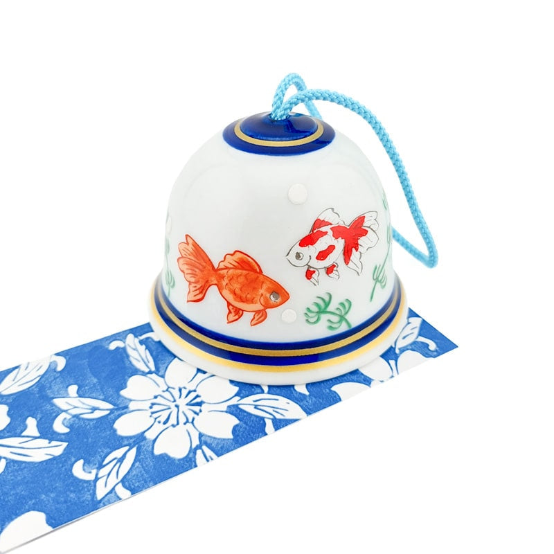Porcelanowy japoński carillon Furin
