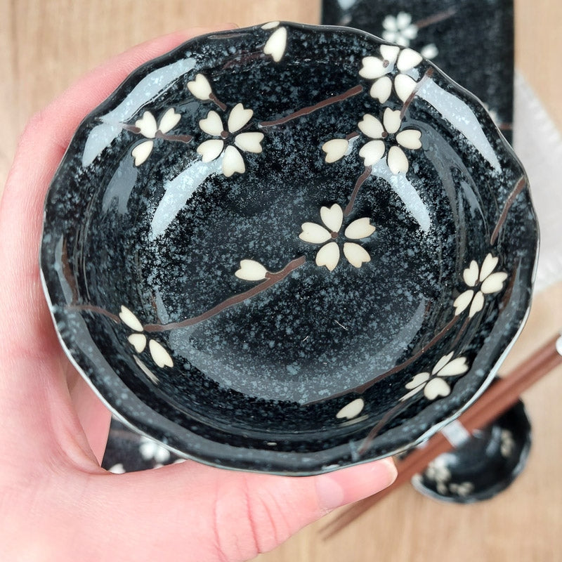 Porcelanowy zestaw do sushi