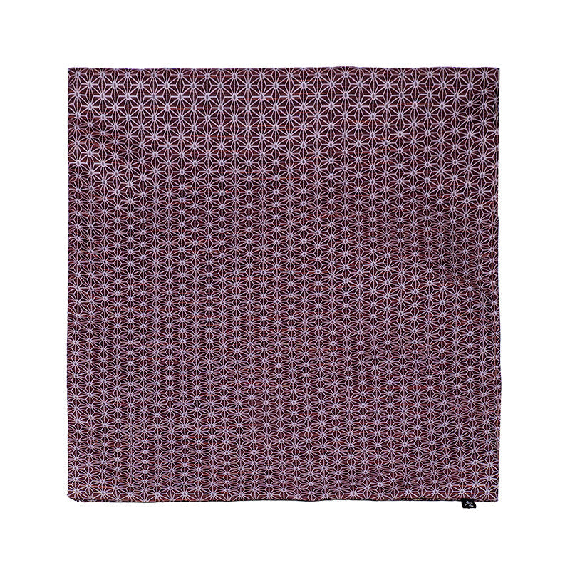 Poszewka na Poduszkę Fioletowa - Asanoha 50x50 cm