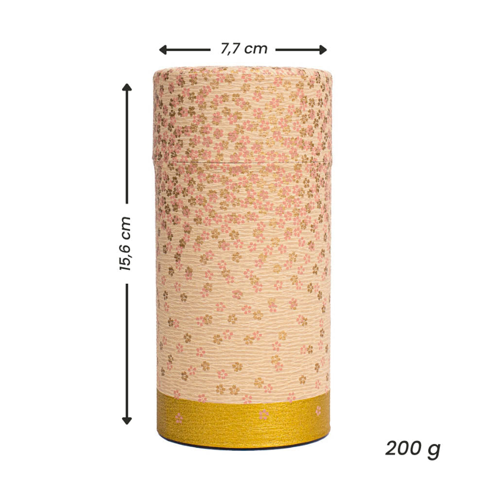 Puszka na Herbatę Washi - Hanazono Różowa