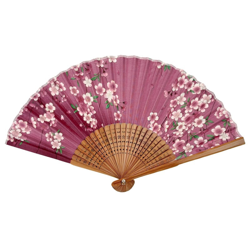 Różowy japoński wachlarz Sakura