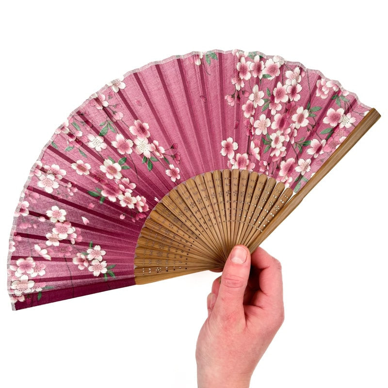 Różowy japoński wachlarz Sakura