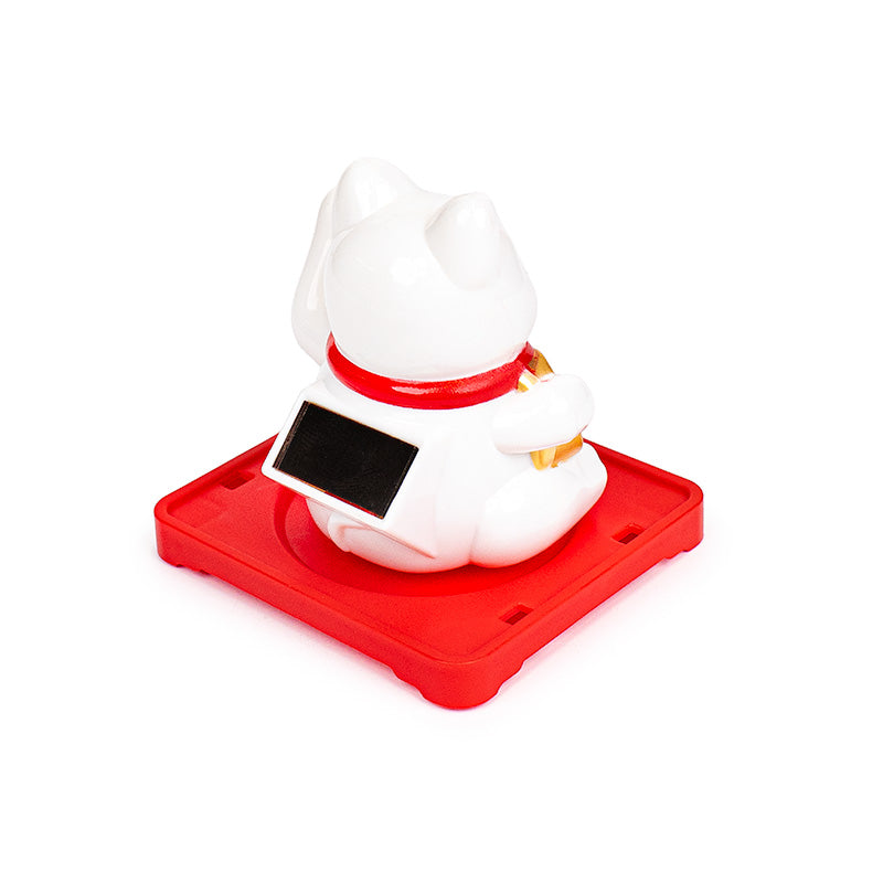 Ruchomy Solarny Kot Maneki Neko - Daruma