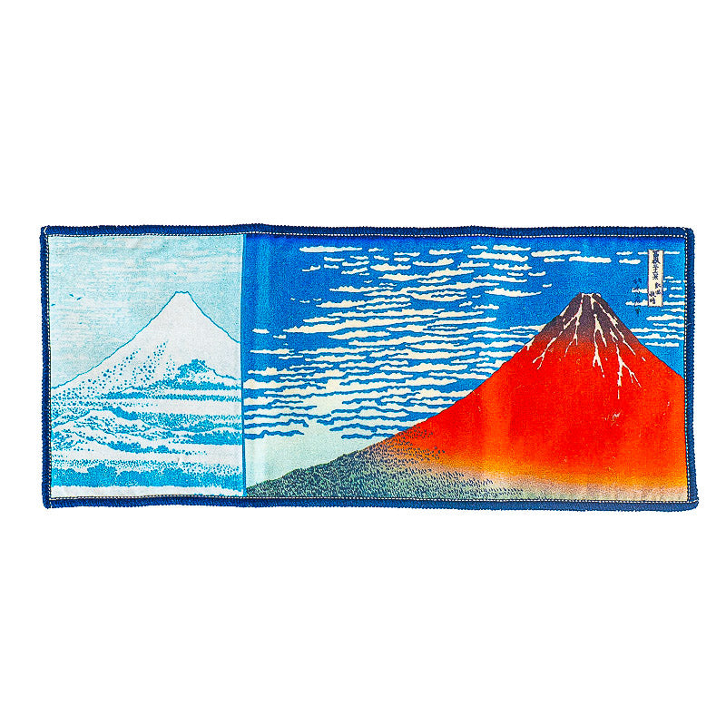 Ściereczka do Okularów - Hokusai Czerwone Fuji