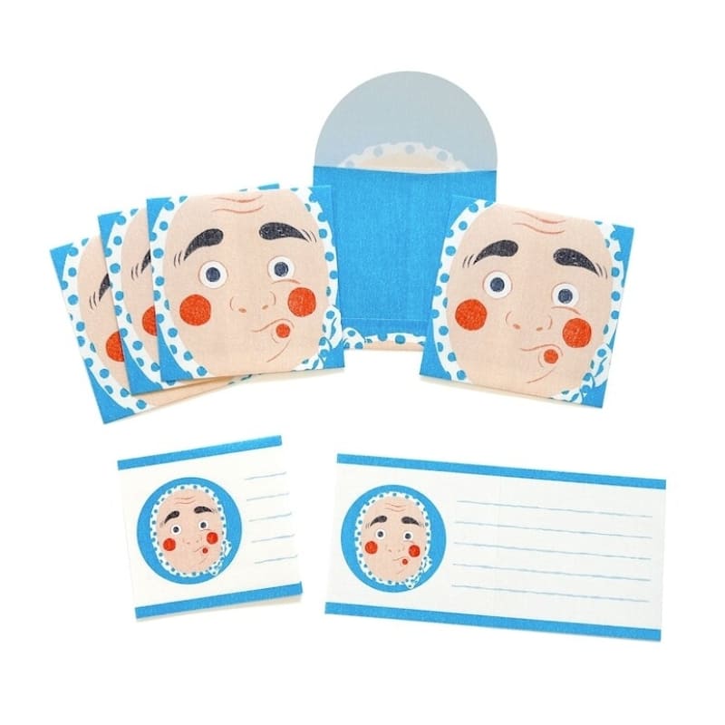 Set Papier à Lettres Pochibumi Hyottoko