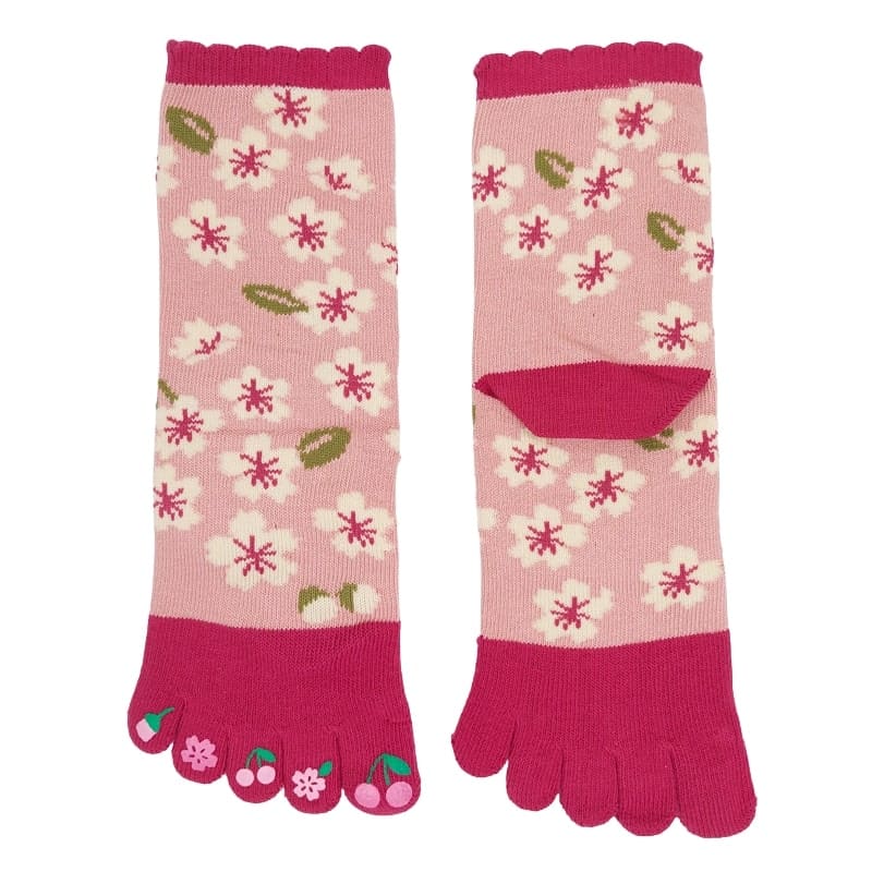 Skarpety Sakura z 5 palcami EU 36 39