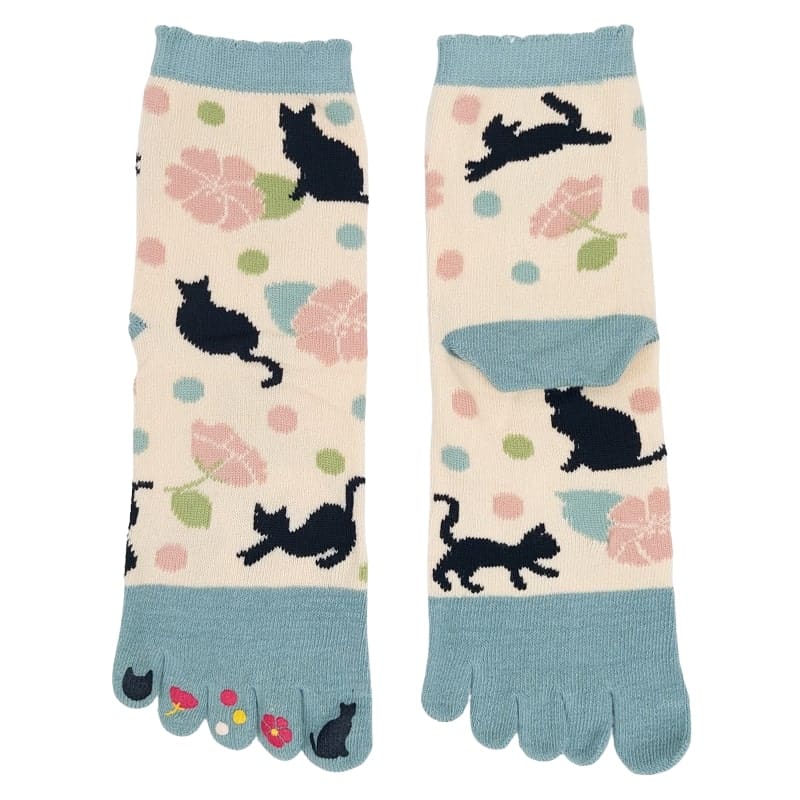Skarpety z 5 palcami Yumemi Neko EU 36 39