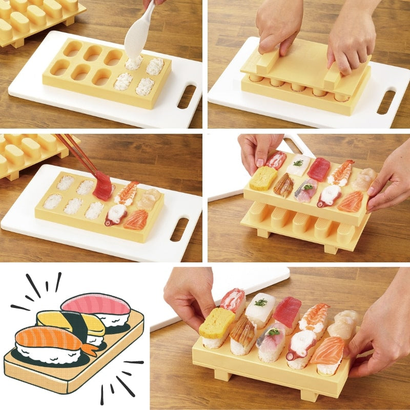 Sushi mould Let’s Jump Out!