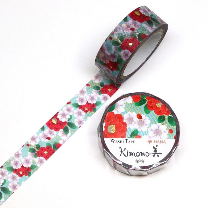 Taśma Tsubaki Japanese Washi Tape