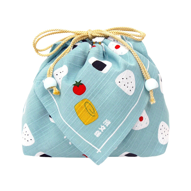 Torba na bento z materiału Onigiri