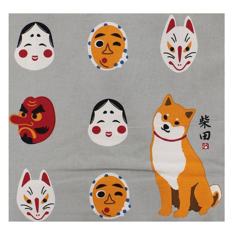 Tote Bag Grey Omote to Shiba