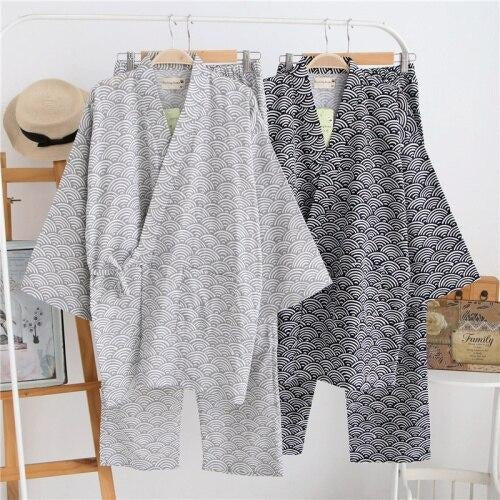 Wzór Jinbei Cotton Seigaiha