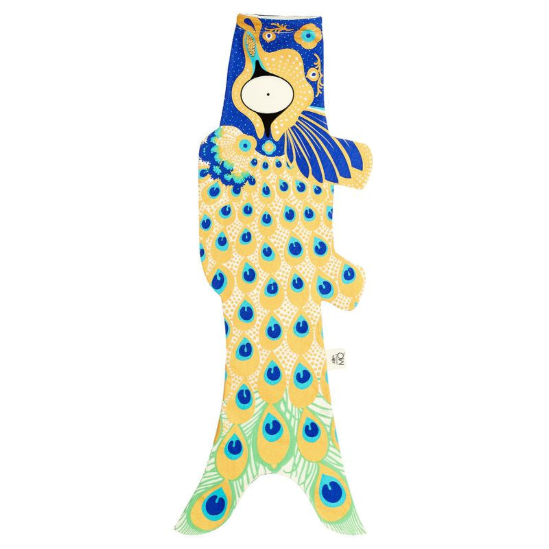 Wzór pawia Koinobori 70 cm