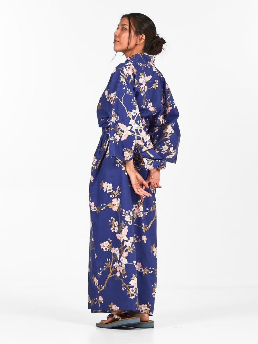 Yukata Kimono damskie Sakura to Chō