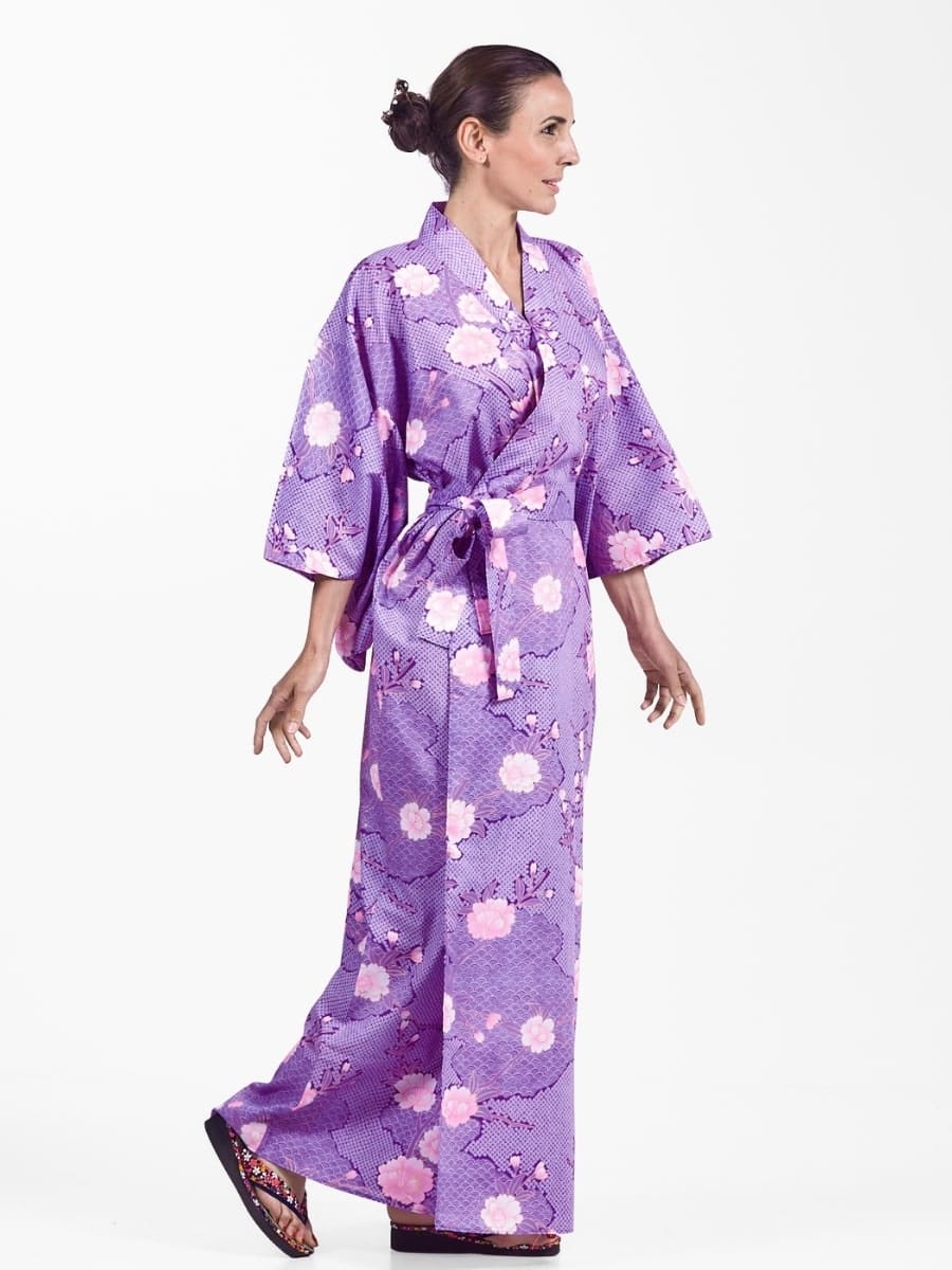Yukata Kimono damskie Sakura to Kumo
