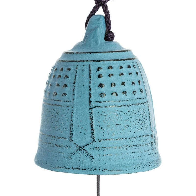 Żeliwny gong japoński Iwachu jasnoniebieski 5,5 cm
