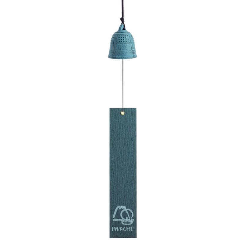 Żeliwny gong japoński Iwachu jasnoniebieski 5,5 cm