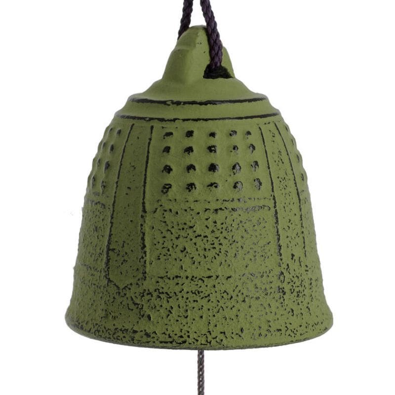 Żeliwny gong japoński Iwachu zielony 5,5 cm