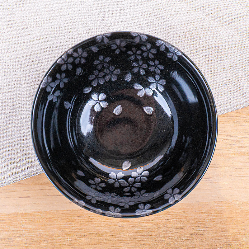 Zestaw 2 Japońskich Miseczek Czarno-Białych