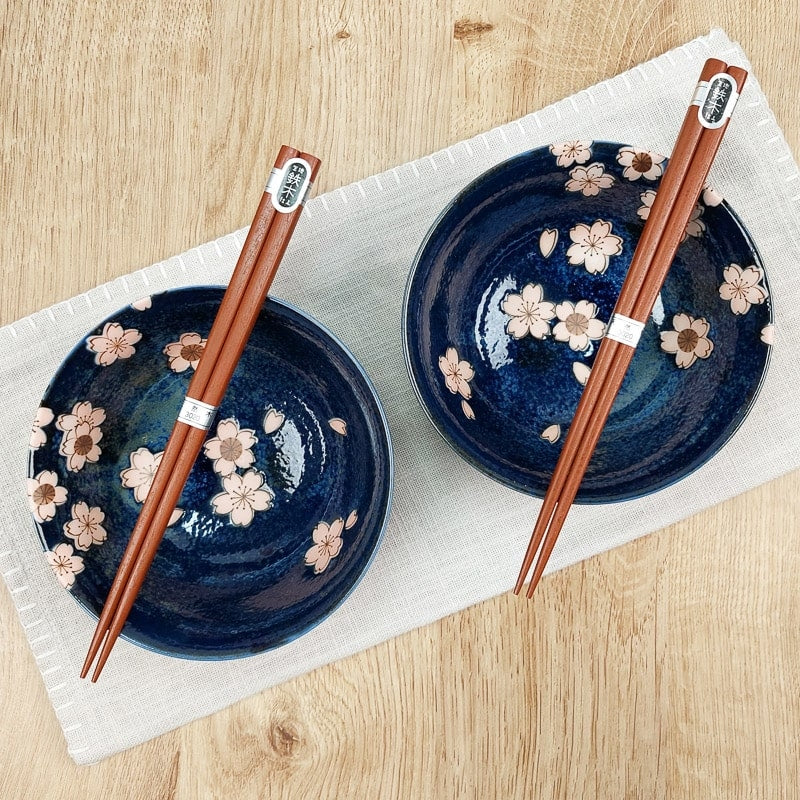 Zestaw 2 japońskich misek Sakura
