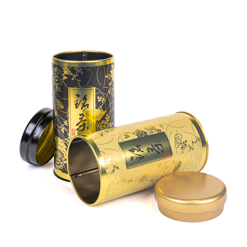 Zestaw 2 Metalowych Puszek na Herbatę - Gentaku