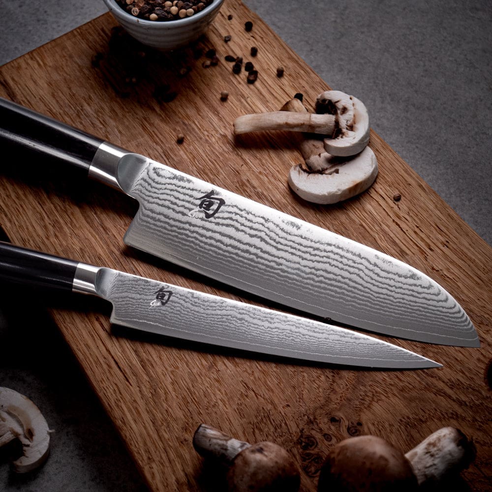 Zestaw 2 noży Shun Classic uniwersalny i Santoku