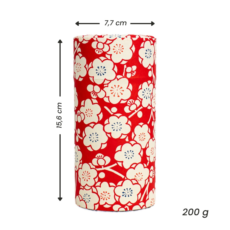 Zestaw 2 Puszek na Herbatę z Washi - Ume