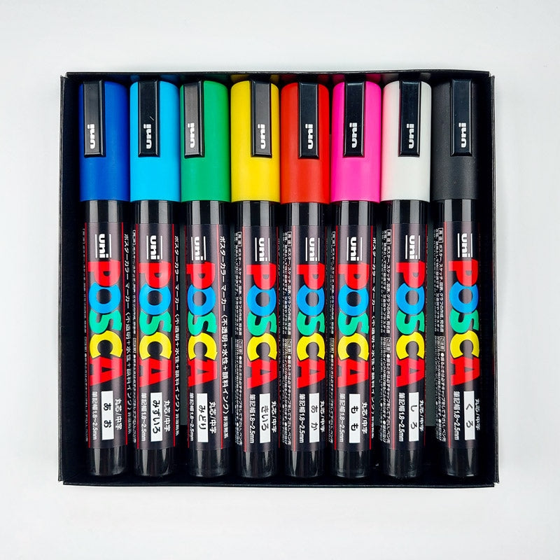 Zestaw 8 markerów Posca
