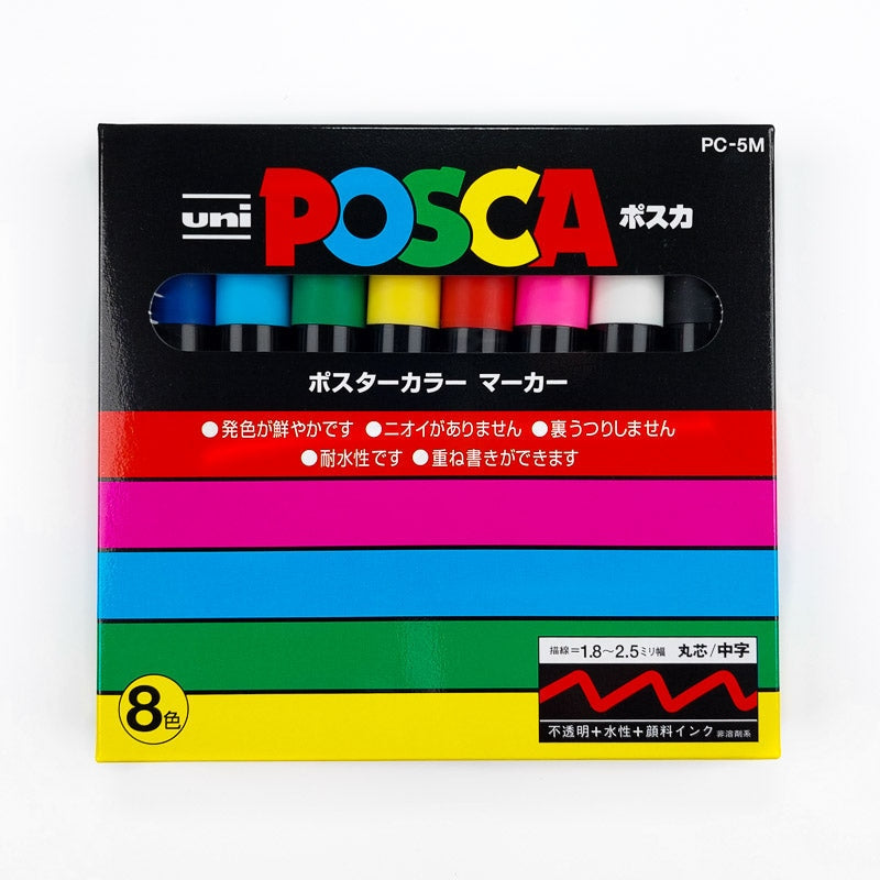 Zestaw 8 markerów Posca