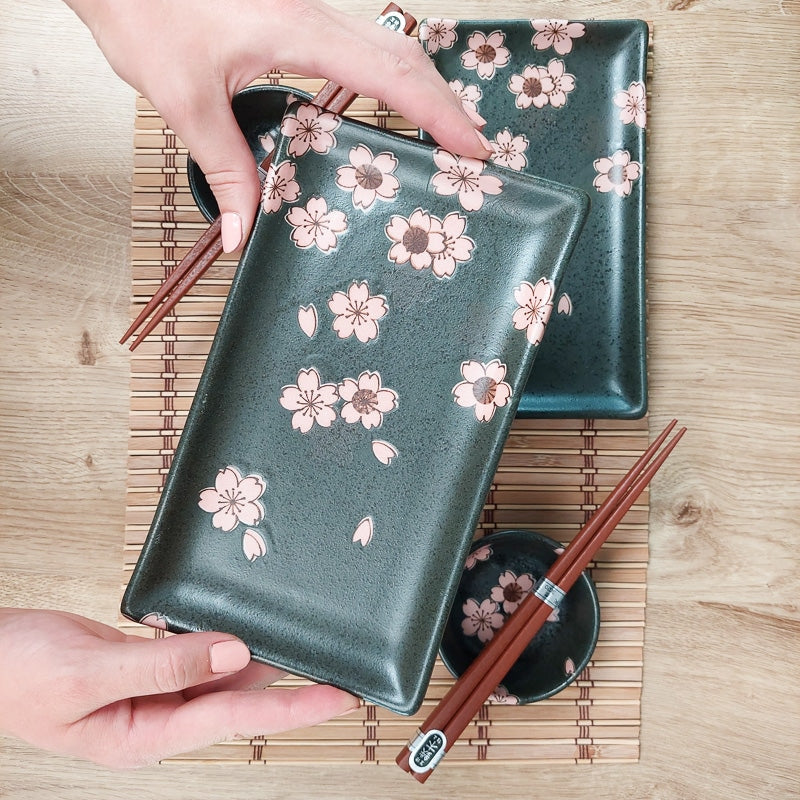 Zestaw naczyń do sushi Sakura