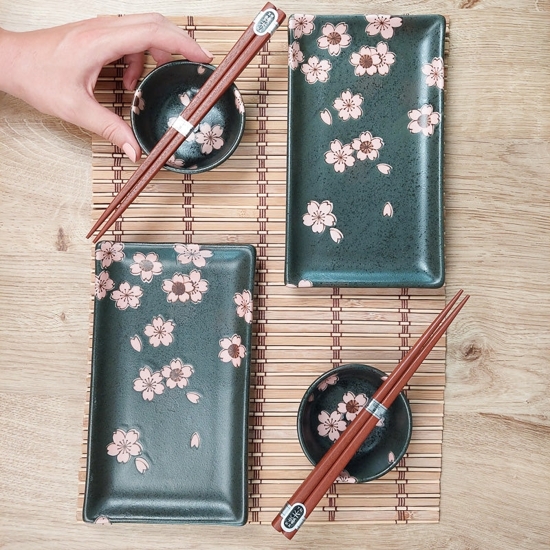 Zestaw naczyń do sushi Sakura