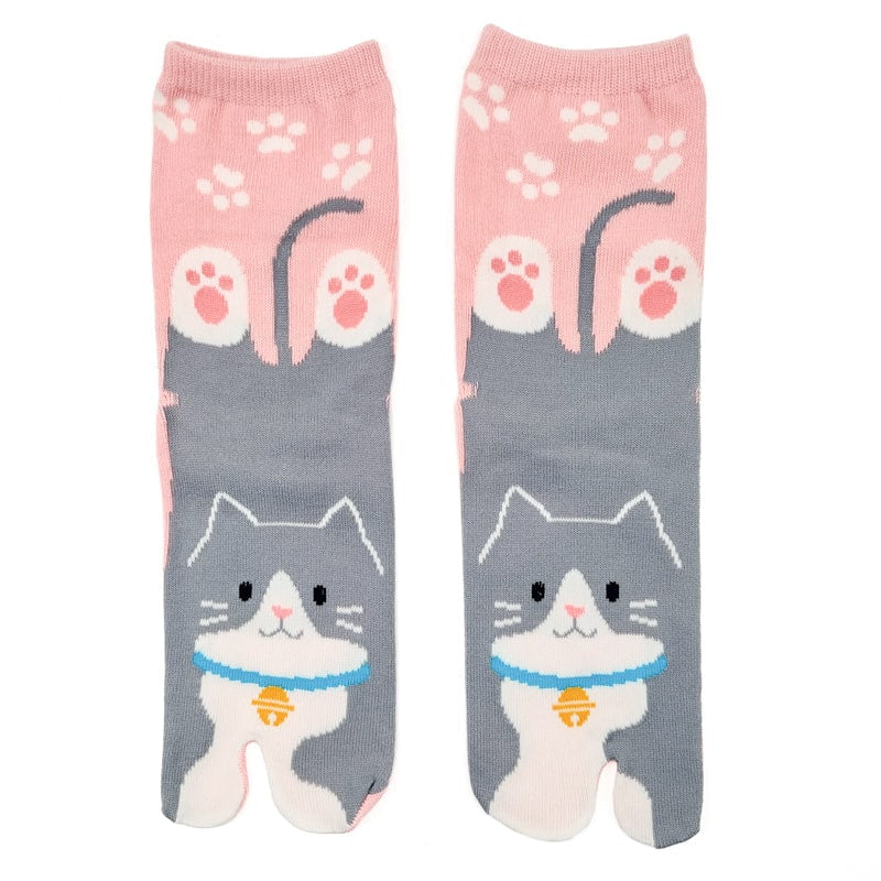 Zestaw skarpet Tabi Neko 6 par EU 36 40